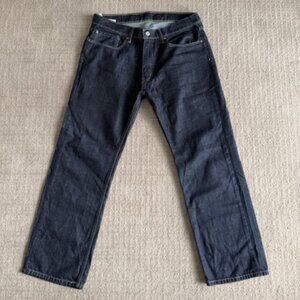 Levi's 559 dark wash straight leg jeans 36W 32L